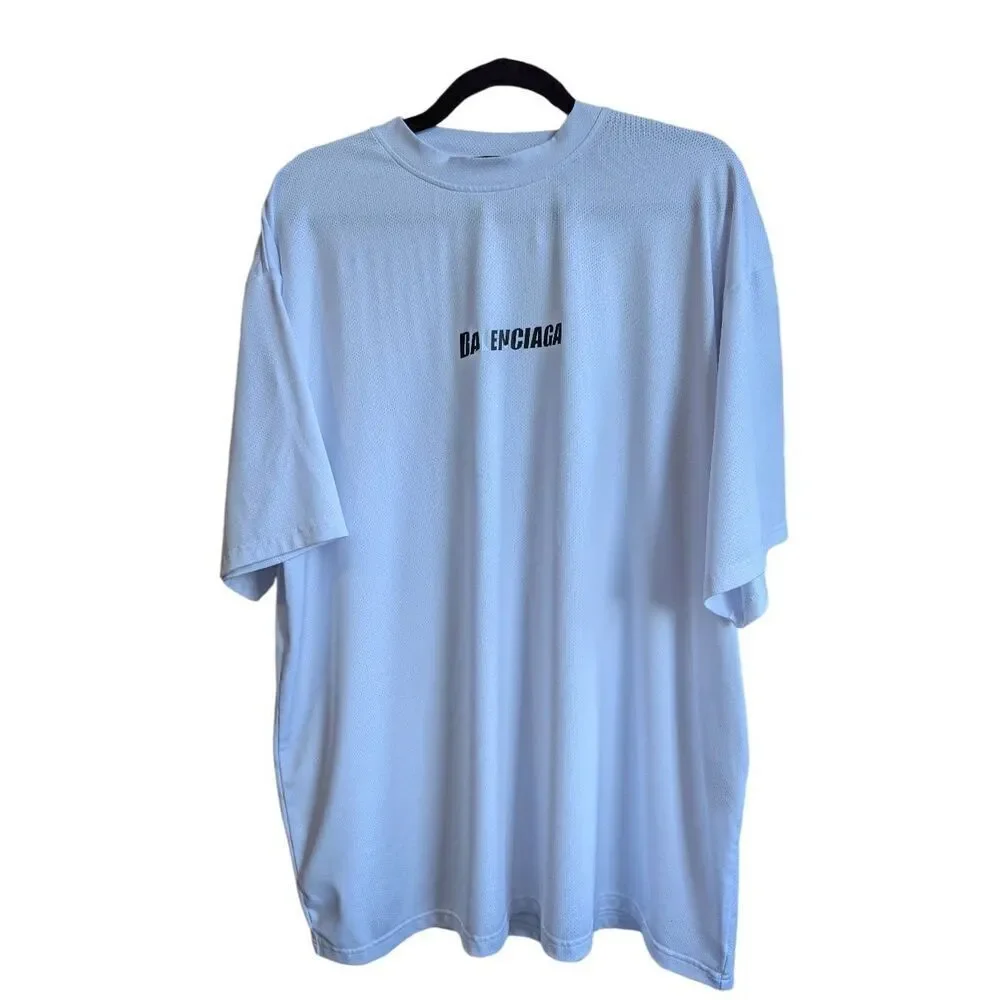 Balenciaga Men's Mesh swim T-shirt size Medium